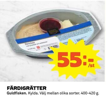 Coop Daglivs Färdigrätter erbjuda