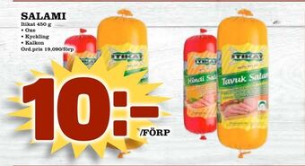 Din Mat Salami erbjuda