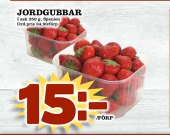 Din Mat Jordgubbar erbjuda
