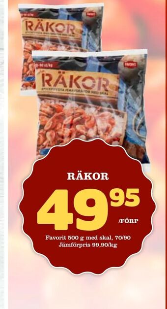 Din Mat Räkor erbjuda