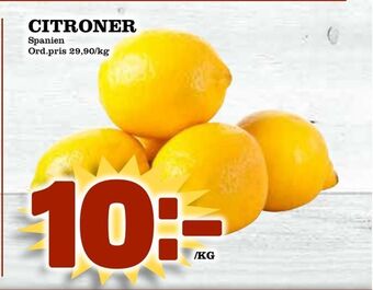 Din Mat Citroner erbjuda