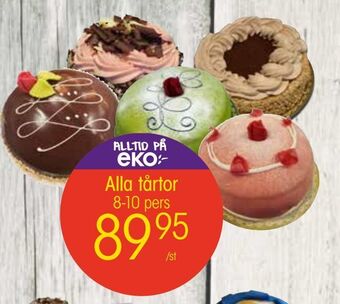 EKO Alla tårtor erbjuda