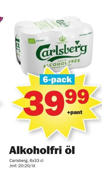 Pekås Alkoholfri öl erbjuda