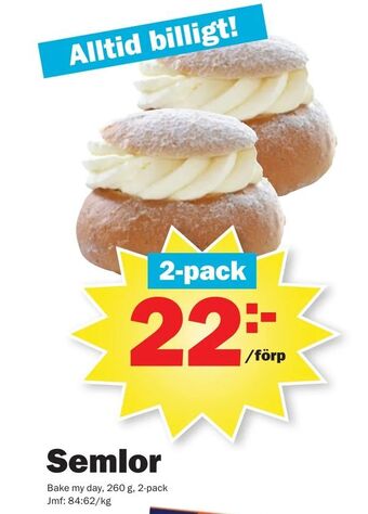 Pekås Semlor erbjuda
