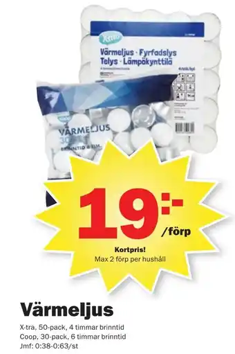 Värmeljus