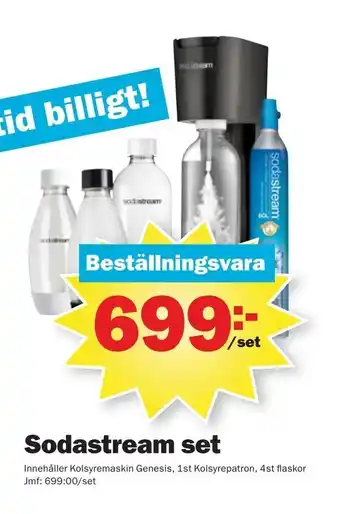 Sodastream set