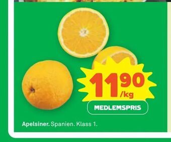 Stora Coop Apelsiner erbjuda