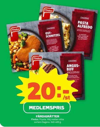 Stora Coop FÄRDIGRÄTTER erbjuda
