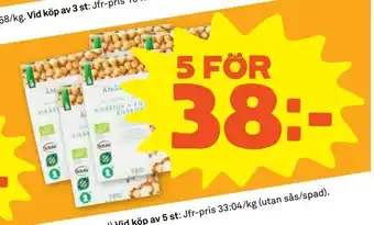Stora Coop Kikärtor erbjuda