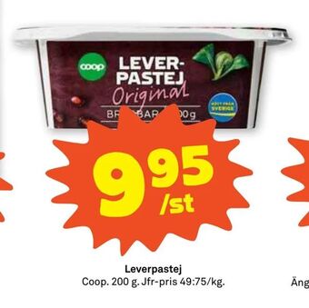 Stora Coop Leverpastej erbjuda