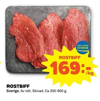 Stora Coop Rostbiff erbjuda