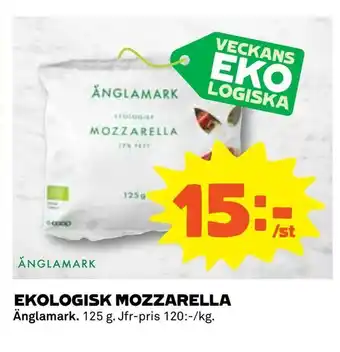 Coop Ekologisk mozzarella erbjuda