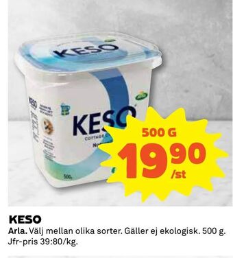 Coop Keso erbjuda