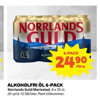Coop Alkoholfri öl 6-pack erbjuda