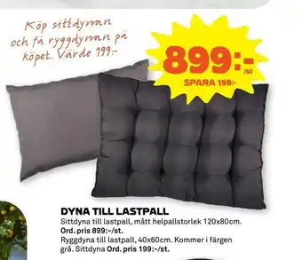 Dyna till lastpall