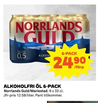 Coop Konsum Alkoholfri öl 6-pack erbjuda