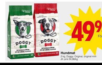 Matöppet Hundmat erbjuda