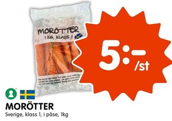 Tempo Morötter erbjuda