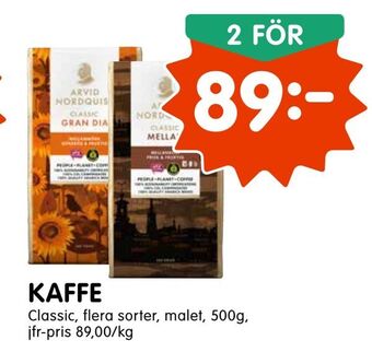 Tempo Kaffe erbjuda