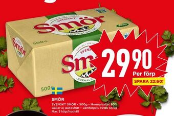 Willys Smör erbjuda
