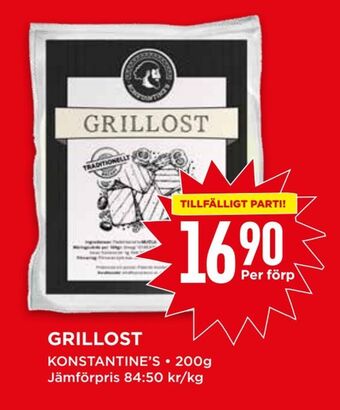 Willys Grillost erbjuda