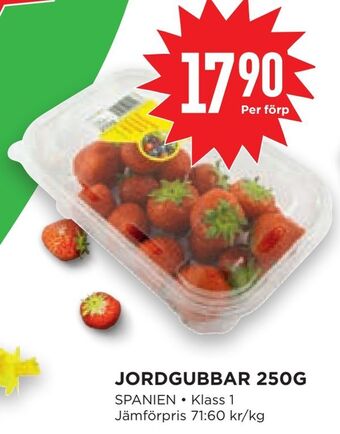 Willys Hemma Jordgubbar 250g erbjuda