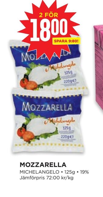 Willys Hemma Mozzarella erbjuda