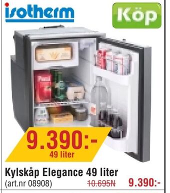Erlandsons Brygga Kylskåp Elegance 49 liter erbjuda