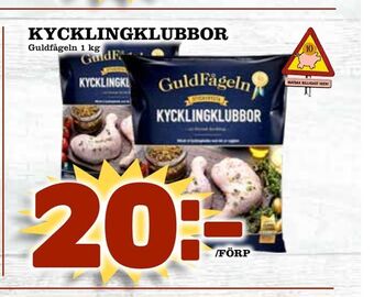 Matdax Kycklingklubbor erbjuda