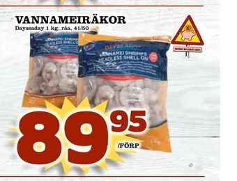 Matdax Vannameiräkor erbjuda