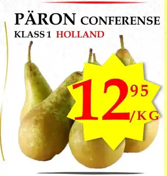 Matmixen Päron conferense erbjuda