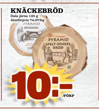 Matvärlden Tensta Knäckebröd erbjuda