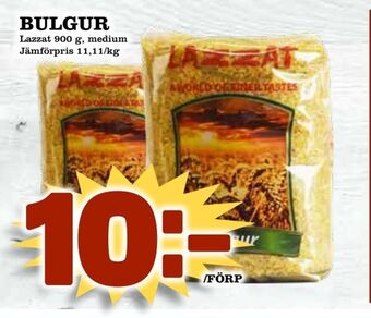 Matvärlden Tensta Bulgur erbjuda