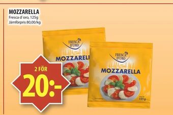 Matvärlden Tensta Mozzarella erbjuda
