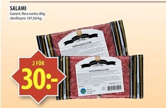 Matvärlden Tensta Salami erbjuda