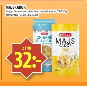 Matvärlden Tensta Majskakor erbjuda