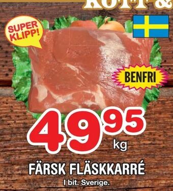 Nya Pulsen Färsk fläskkarré erbjuda