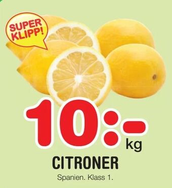 Nya Pulsen Citroner erbjuda
