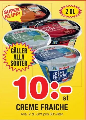 Nya Pulsen Creme fraiche erbjuda