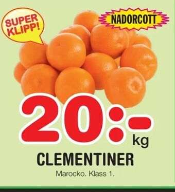 Nya Pulsen Clementiner erbjuda