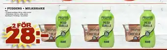 Nya Pulsen Pudding • milkshake erbjuda