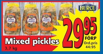 Supergrossen Mixed pickles erbjuda