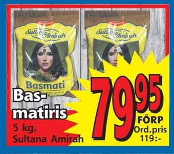 Supergrossen Basmatiris erbjuda