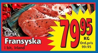 Supergrossen Fransyska erbjuda