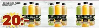 Supergrossen Ekologisk juice erbjuda