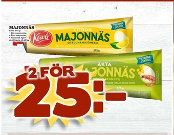 Supergrossen Majonnäs erbjuda