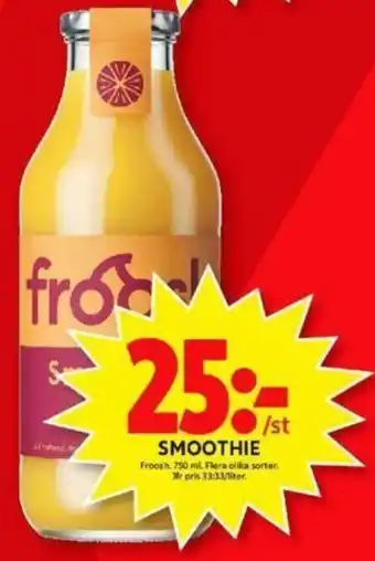 ICA Maxi Froosh Smoothie 750 ml erbjuda