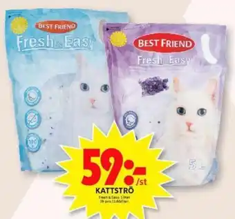 Fresh & Easy Kattströ 5 liter