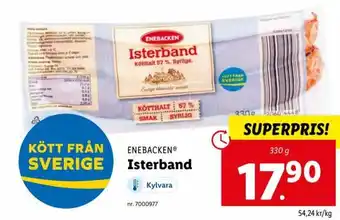 Lidl Enebacken Isterband 330g erbjuda