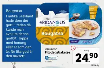 Lidl Eridanous Filodegsbakelse 450g erbjuda